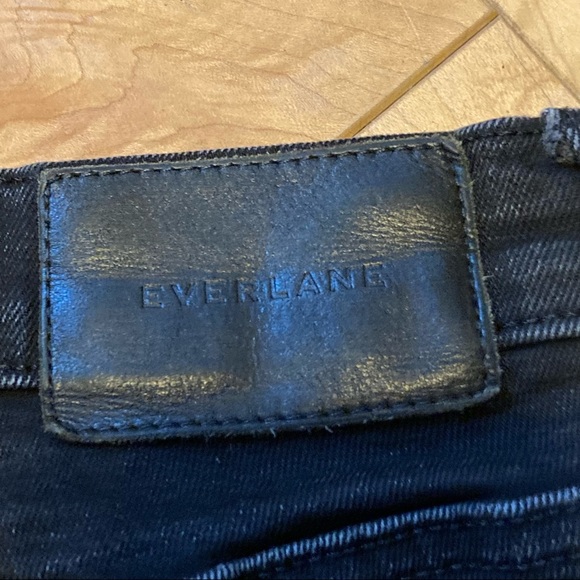 Everlane High Rise black skinny jeans size 25 ankle length - Picture 11 of 11